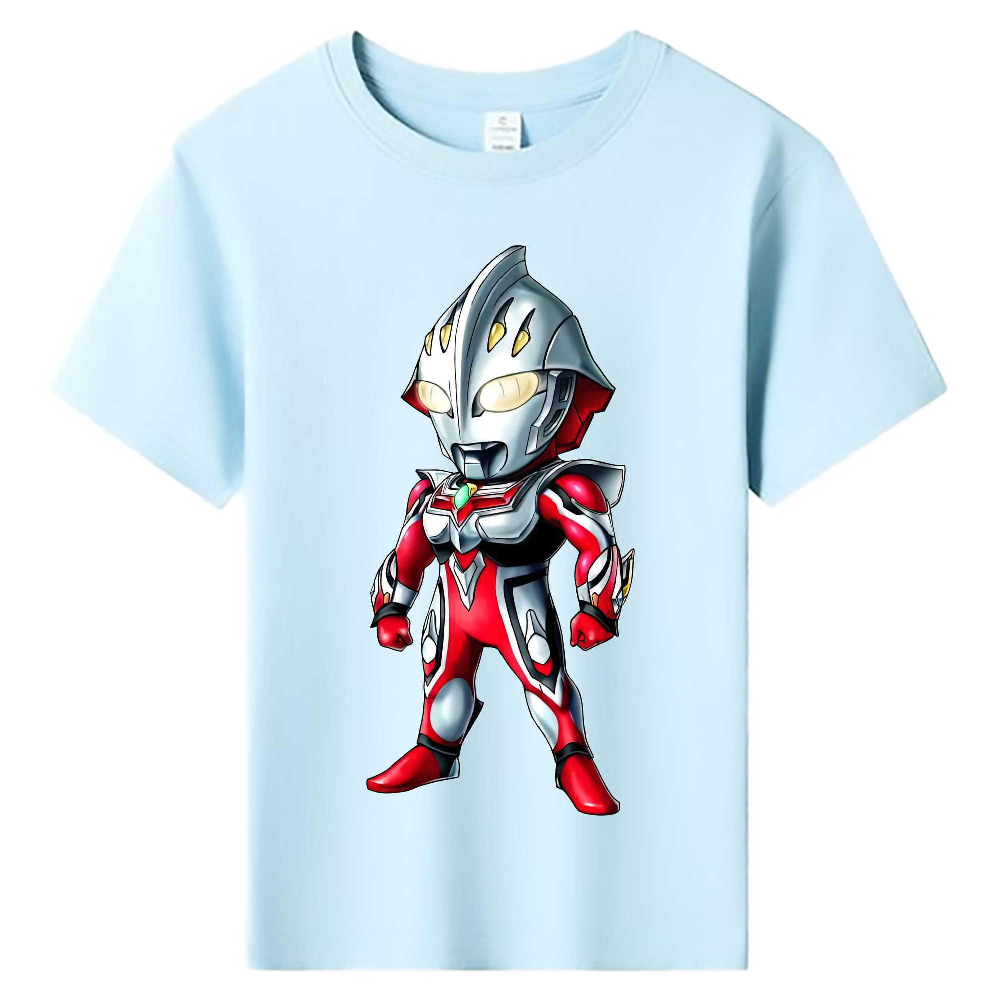 （画像用） ウルトラマン Ultraman 綿100％キッズTシャツ（フロントプリント）